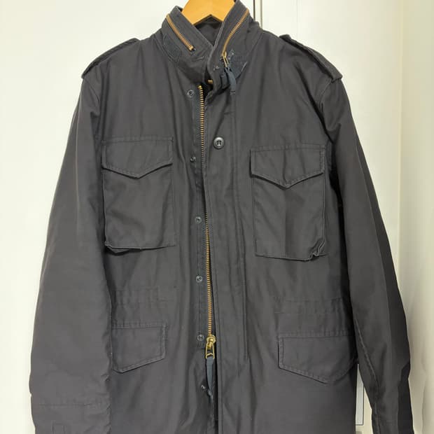 M65 블랙 필드자켓 s-r