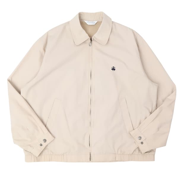 브룩스브라더스 라이트베이지 드리즐러 블루종 자켓