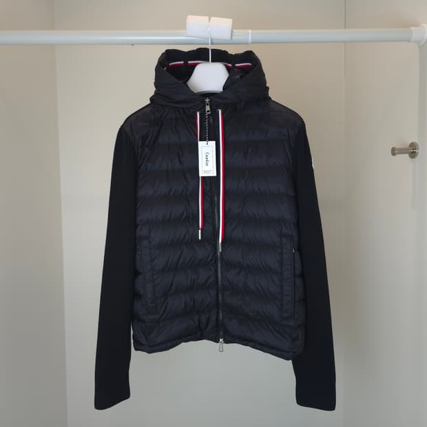 [중고/정품] 몽클레어 트리콧 니트 패딩