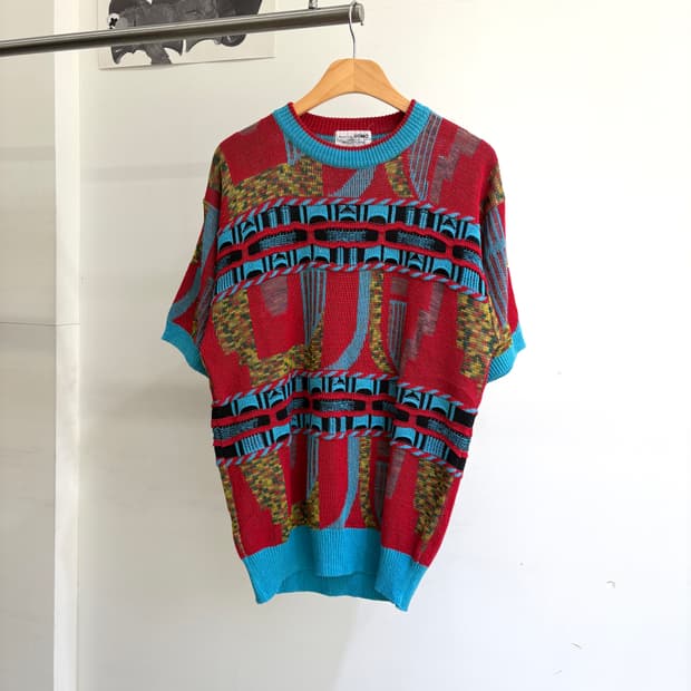 BLACK LIST UOMO (Made in Japan) 니트 반팔