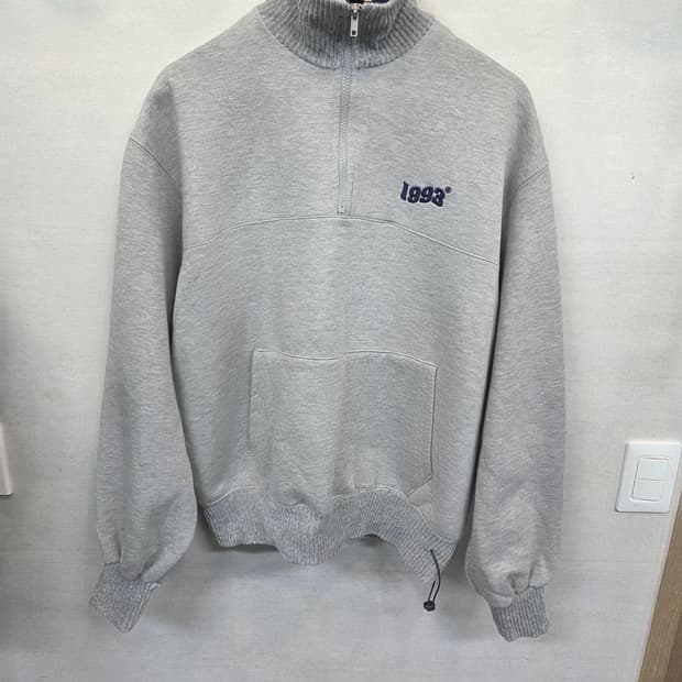 1993 스튜디오 안감플리스 코듀로이 하프집업 m