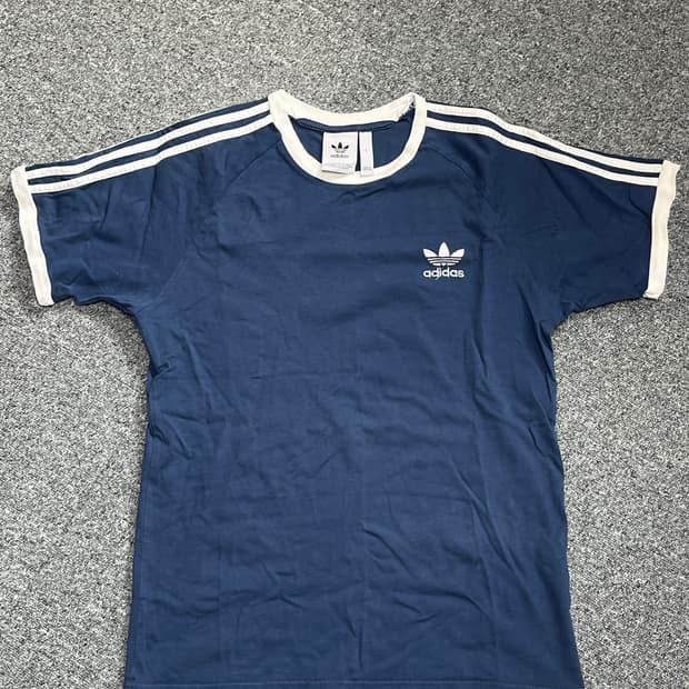 [L] 아디다스 링거 반팔 네이비