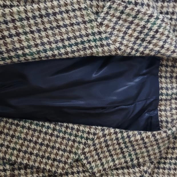 마마가리 셀린느맛 건클럽 체크 자켓 48