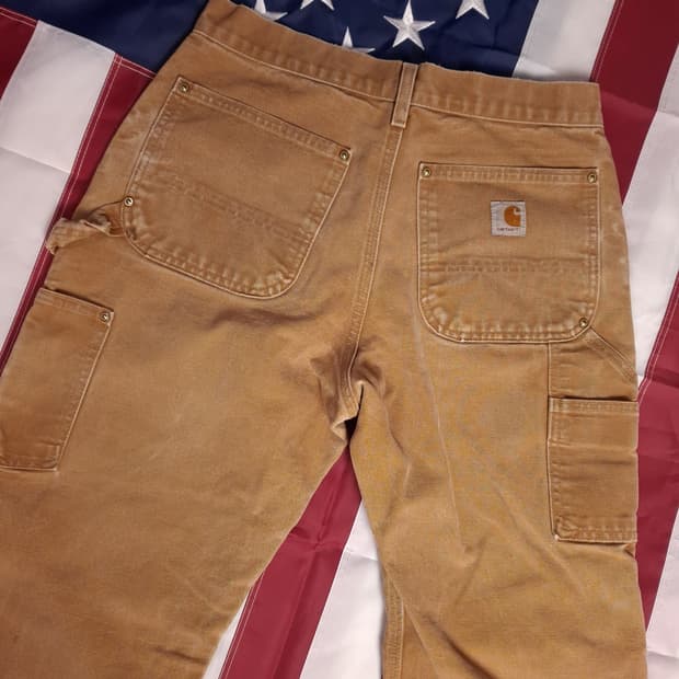 오리지날 미국 제조 칼하트 더블니 워크팬츠