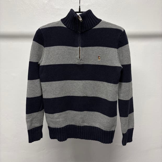 폴로 랄프로렌 반집업 니트 5