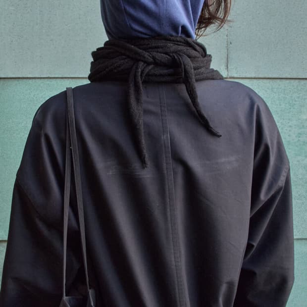 머듈 스카프 블랙 새제품