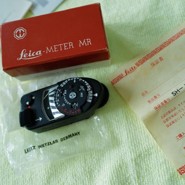 Leica 라이카 미터 MR 노출계 독일 풀박스 새제품