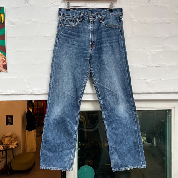 Levis 508 JAPAN 스트레이트 데님 팬츠 31x34