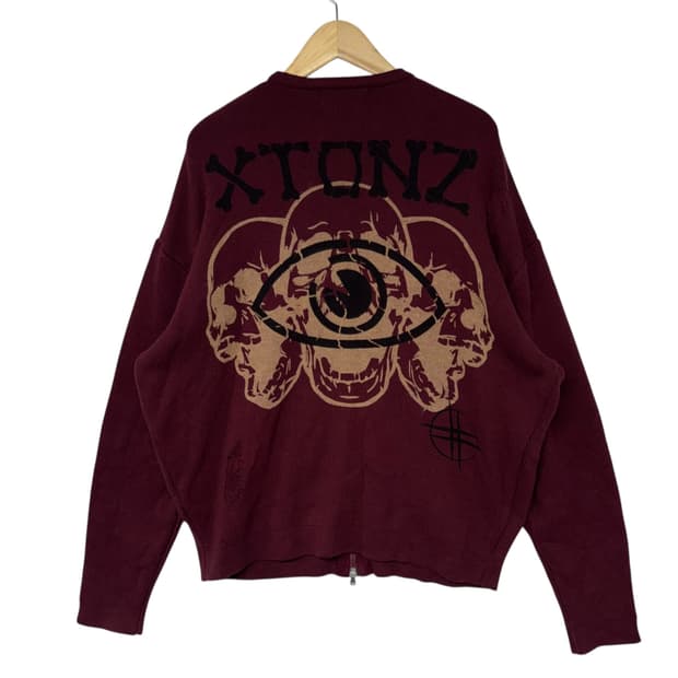 엑스톤즈 네오필드 니트집업