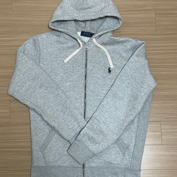 폴로 기모 후드집업 M