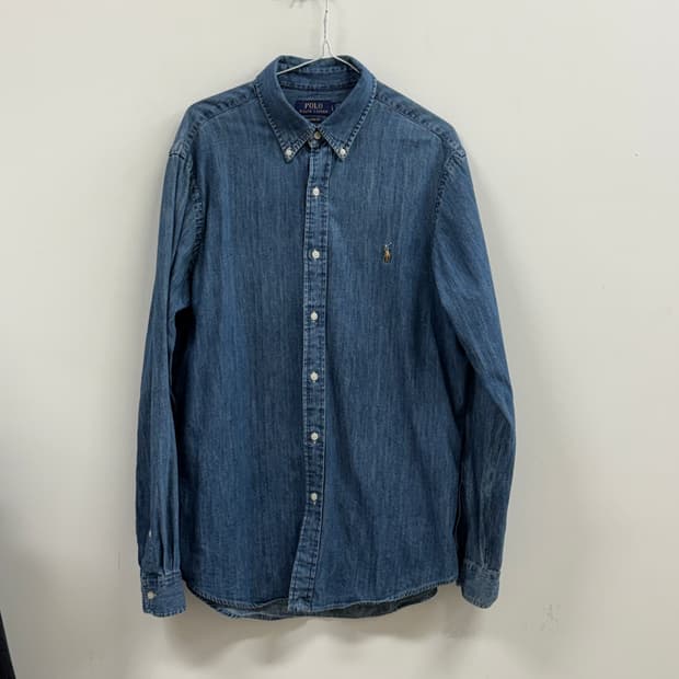 폴로 랄프로렌 데님 셔츠 L