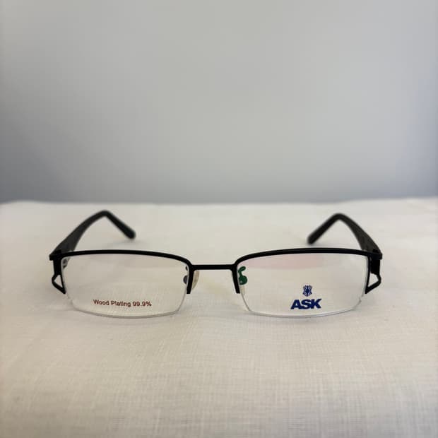 [급처]ASK 블랙 우드 반무테(하자o)