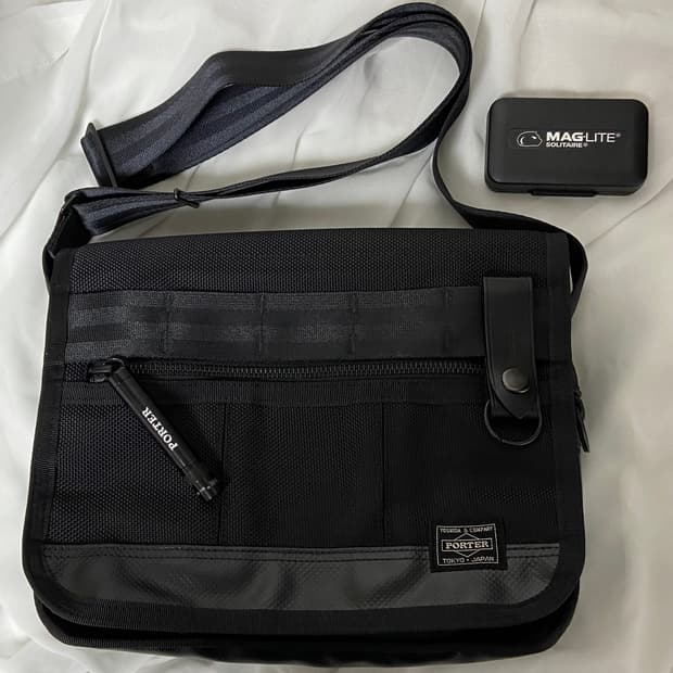 미사용급)PORTER 포터 히트 숄더백