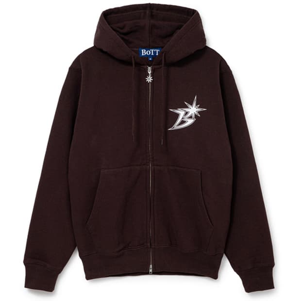 (새상품) BoTT B 로고 집 후드