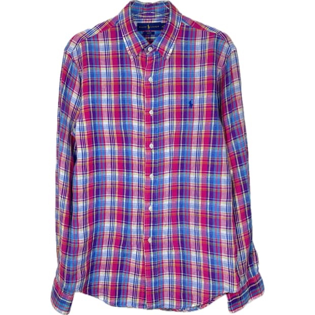 [M] 폴로 랄프로렌 린넨 플란넬 셔츠 슬림핏