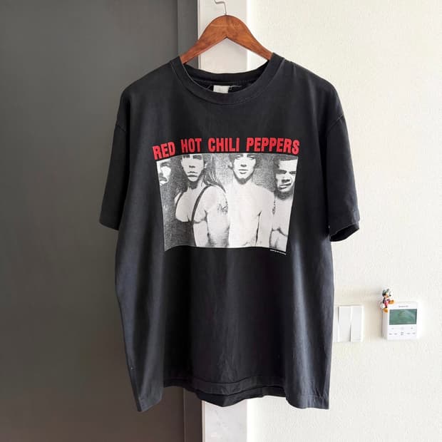 빈티지 90s Red Hot Chili Peppers 티셔츠