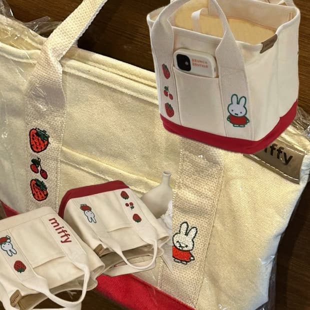 미피 캔버스  백