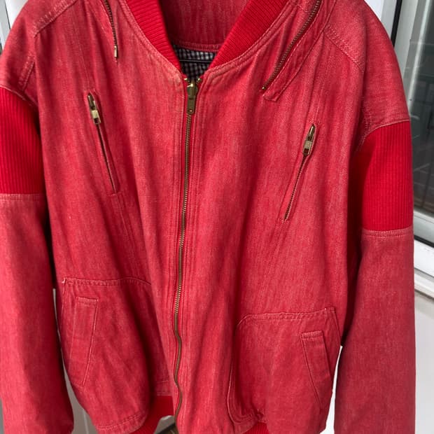 빈티지 봄버 자켓 ma1 리버시블