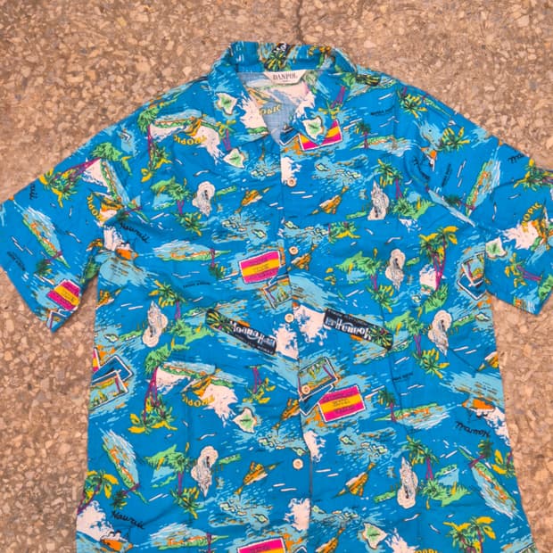 DANPOL 하와이안 셔츠 100