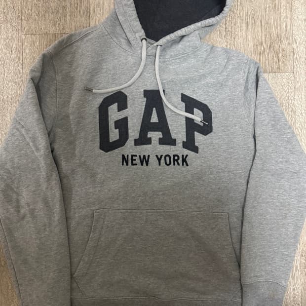 GAP 그레이 뉴욕 후드