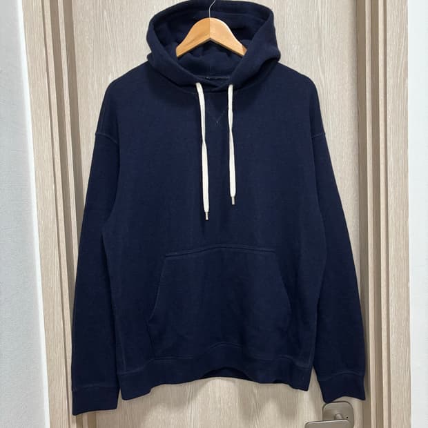 질스튜어트뉴욕 울블렌드 후드L/네이비