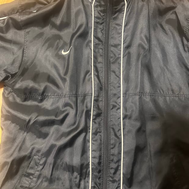 나이키 블랙 트랙자켓