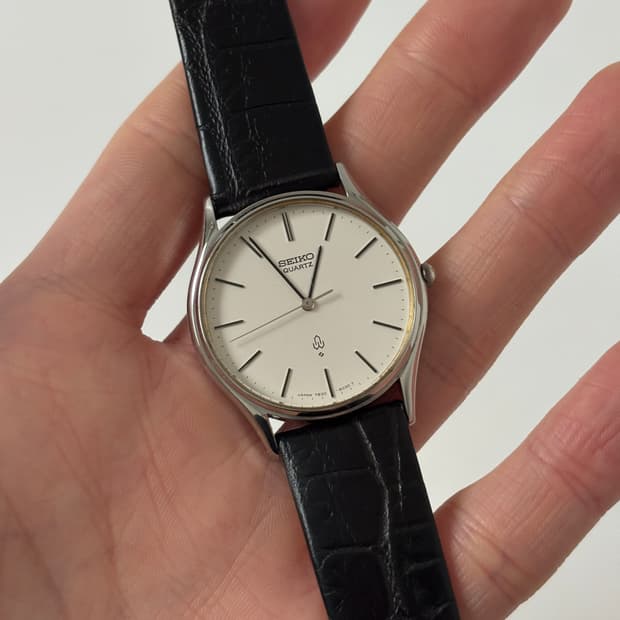 1980년대 Chariot 실버 쿼츠 남성