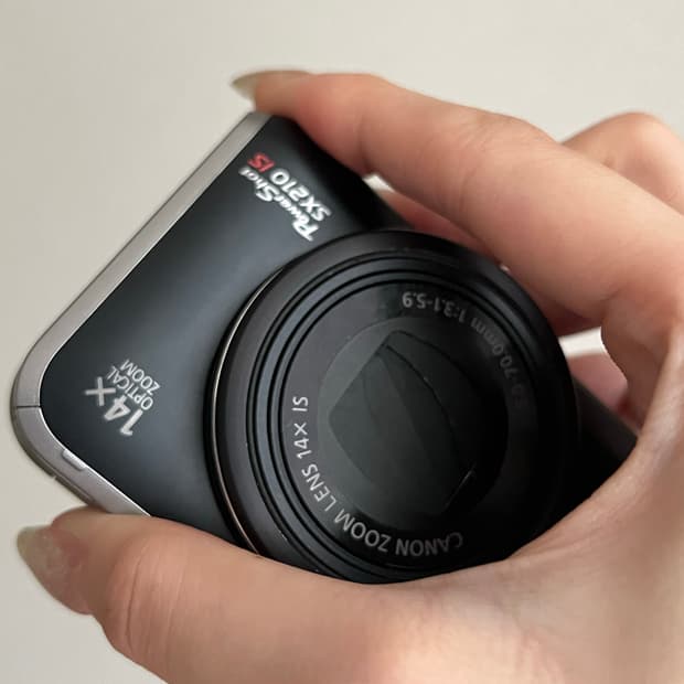 캐논 파워샷 빈티지 디카 풀박스 미품 / 파워샷 sx210is