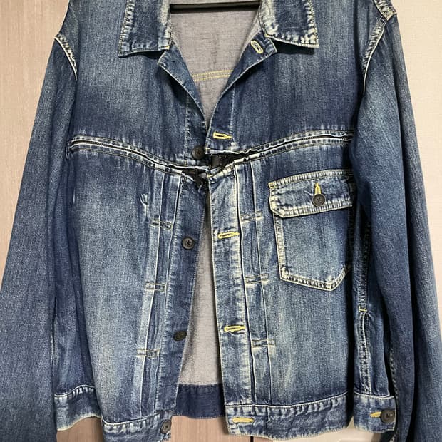 요지 야마모토 POUR HOMME 데님 자켓 3