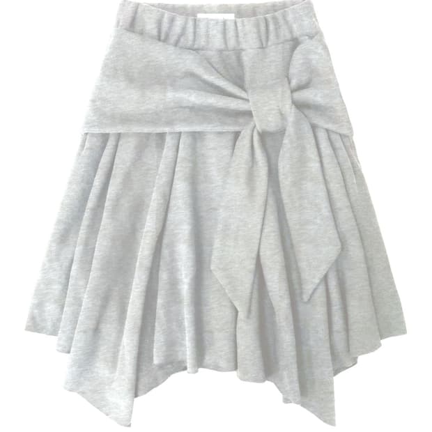 체메씨 언발란스스커트 멜란지 판매해요