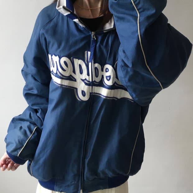 마제스틱 LA다저스 바시티자켓