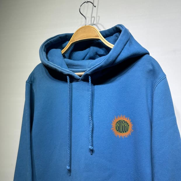 스투시 써니 블루 후드 판매합니다