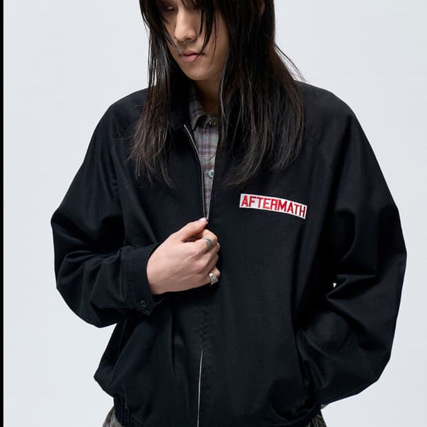 애프터매스 해링턴 자켓 블랙 XL