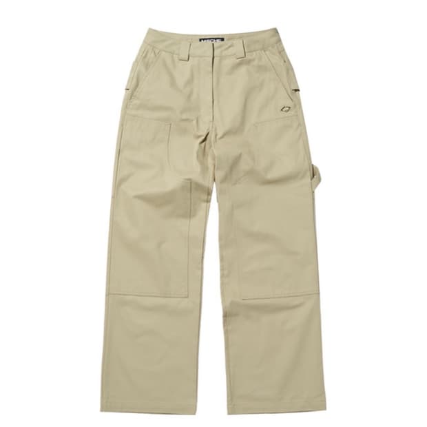 미스치프 에이프런 포켓 워크팬츠 카키 베이지 