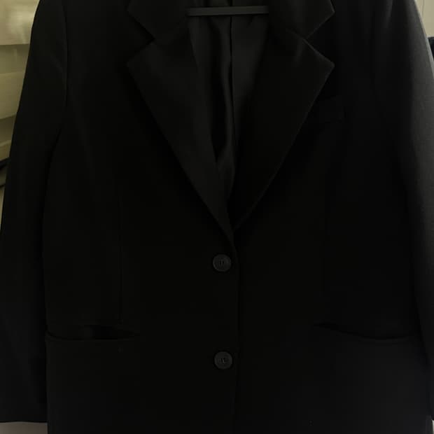 쇼퍼랜드 메이드 블레이저 자켓 (블랙, 차콜그레이 색상)