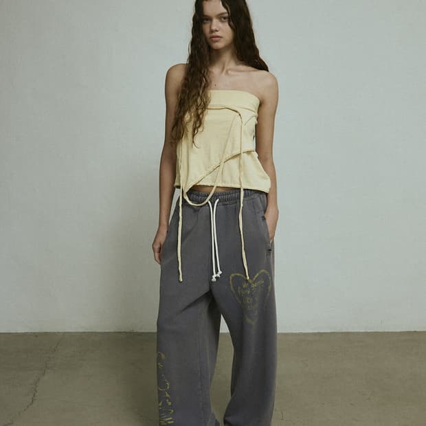wknd project DAMAGED WASHED SWEAT PANTS 