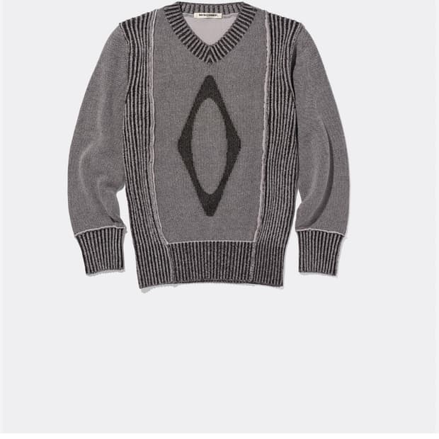 미스치프 자카드 니트 M