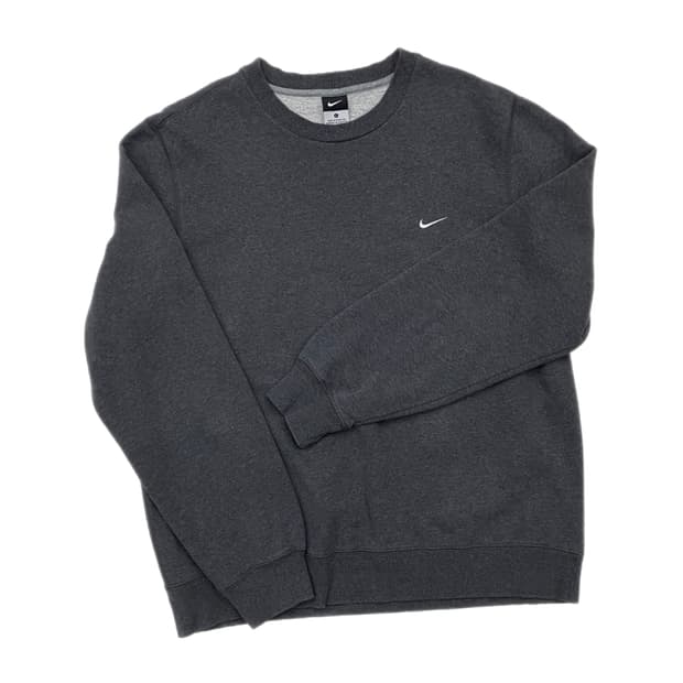 나이키 스우시 맨투맨 다크그레이