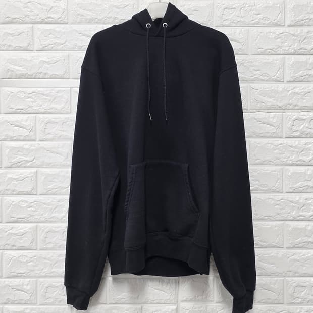 택포) 챔피온 블랙 후드티 S