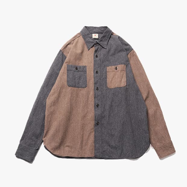 BEAMS X SUGAR CANE - 25SS CHAMBRAY SHIRT