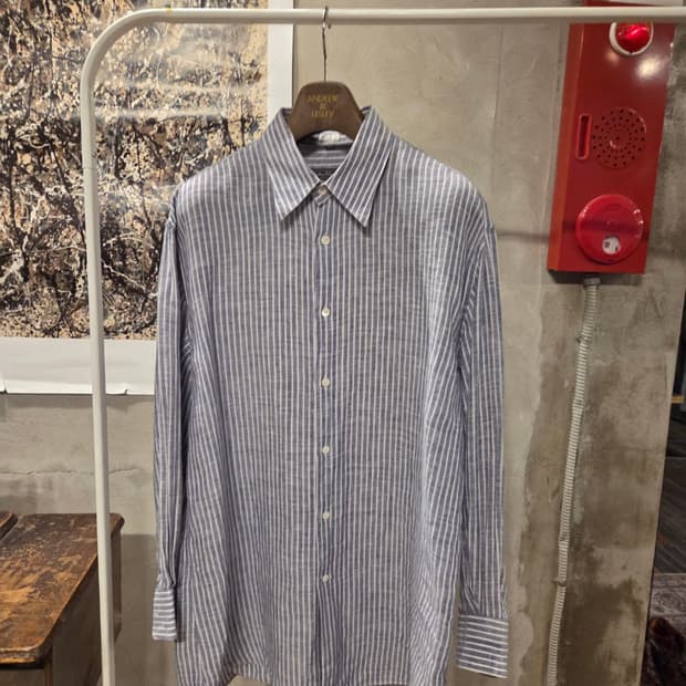 살바토레 페라가모 린넨셔츠