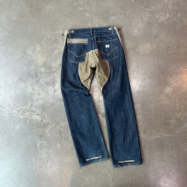 Quench 디테일 데님팬츠