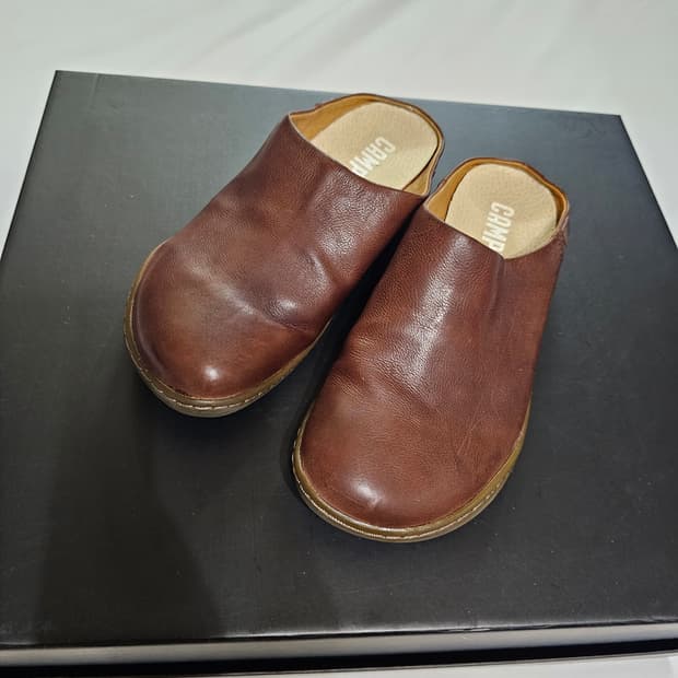 [36,225-230] CAMPER 캠퍼 페우 클로그 빈티지 슬리퍼 뮬