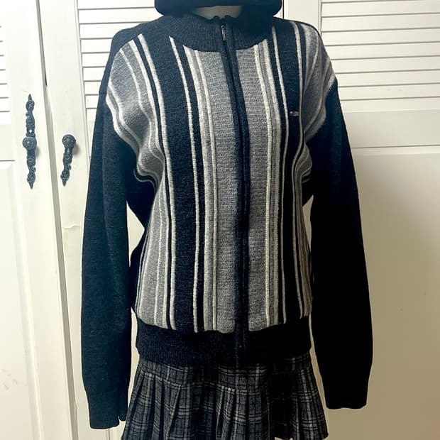 니혼진 무채색 빈티지 코디세트 큐빈티지 와이즈걸 선가든파티