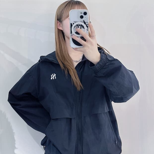 MLB 뉴욕양키스 블랙 바람막이