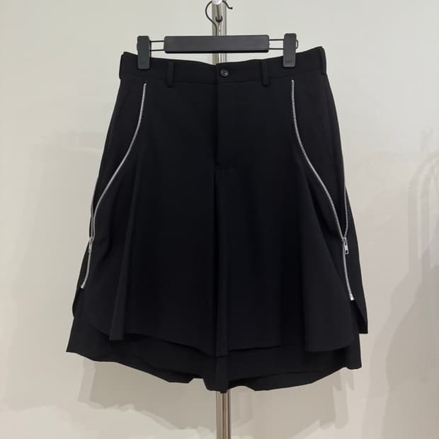 꼼데가르송 옴므 플러스 17ss 사이드 지퍼 팬츠
