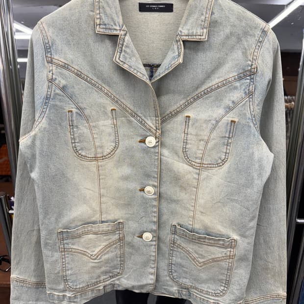 japanese vintage L.B.F 여성 데님자켓
