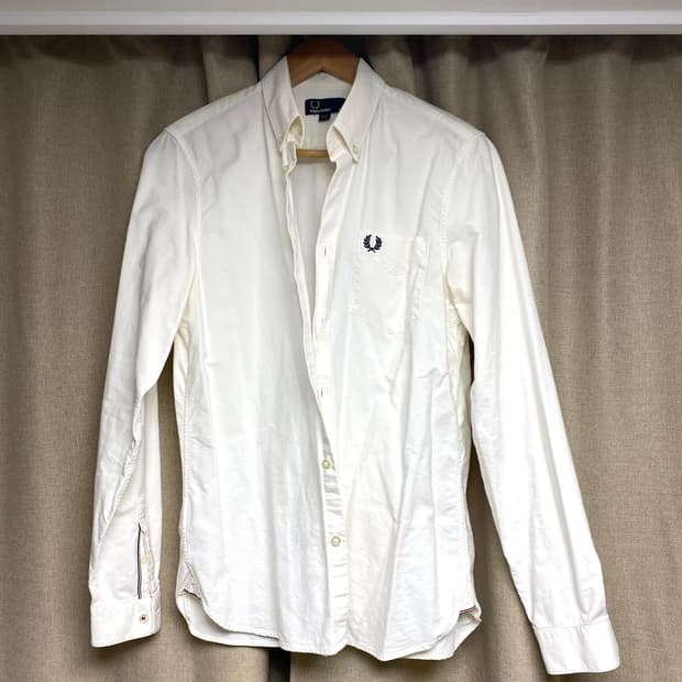 [M정품] 프레디페리 옥스포드 셔츠 아이보리