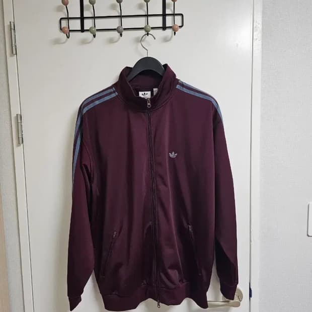 아디다스 베켄바우어 bb 트랙탑 마룬 xl