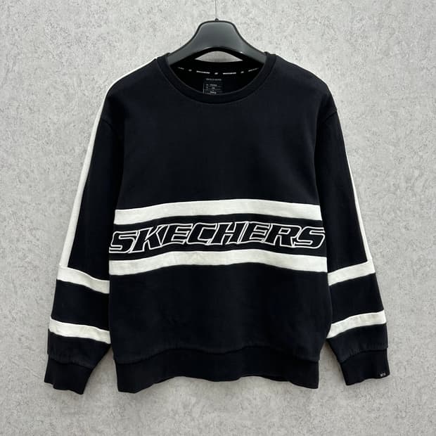 100 스케쳐스 남자 루즈핏 맨투맨